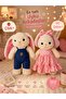 40cm Sleeping Companion Plush Rabbit & Playmate Rabbit in Dress & Plush Rabbit in Overalls - 4