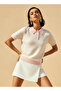 SHORTS SLEEVE KNIT TOP