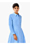 LONGSLEEVE STRIPE SHIRT DRESS - 5