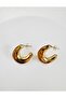 Steel Hoop Earring Design Necklace Set of 2 - 5