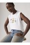 Graphic Boxy Tank Top - 4