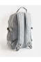 Light Grey Backpack With White Patch - 3