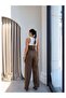 Corsage Detail Blouse Pants Set - 5