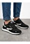 Men's Black Orthopedic Sole Casual Sneaker Walking Shoes