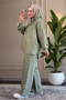6392 - Stylish Comfortable Modal Fabric Hooded Casual Women's Set - 6