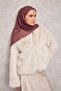 Cotton Polyester Soft Scarf Cherry Rotten Geometric Patterned Non-Slip Buckle Durable 90X90 - 2