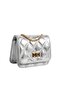 Women's Black Quilted Chain Mini Shoulder Bag - Classic Hand and Shoulder Bag