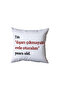 Let's Sit at Home Pillow, Birthday Gift