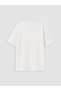 Lcw Kids Ecru Crew Neck Bow Embroidery Girls' T-Shirt - 4
