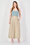 Women Regular Fit Stripe Wide Leg Pants, Multicolor - 3