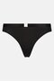 Women 3 Pack Plain Super Soft Cotton Thong Panty, Multicolor - 4