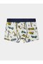 Pack Of 4 - Teen Boys Graphic Print Cotton Boxer - 2