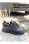 Men's B505K Leather Very Light Poly Sole Black Perforated Outdoor Shoes