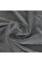 Diago Anthracite Custom Size Tulle Curtain 220X260 Without Pleats - 7