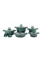 12-piece Dual Tone Delight Die-Cast Aluminum Cookware Set- RF 12950