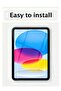 2 Pack Screen Protector for iPad (A16) 11th 11inch Generation 2025/iPad 10th 10.9 Inch 202 - 4
