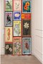 Sticker Posta Puluçiçek Nature City Patterned Colorful Specially Designed Digital Printed Stylish Modern Background Curtain