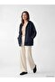 Hooded Oversize Women's Zippered Sweatshirt (W6) - 2