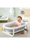 Tubby Foldable Baby Bath Tub for 0-5 Years | Portable Infant Bathtub with Temp Meter - (GREY) - 7