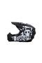 Raptor Gravity Street Noir Full Face Freeride Bicycle Motorcycle Helmet Large Size Black White