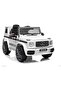 MERCEDES BENZ G63 LICENSED KIDS RIDEON 12V - (WHITE) - FULLY ASSEMBLED - 3