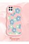 Samsung Galaxy A12 Compatible Case Camera Protector Pink Silicone Couple Phone Case Floral Pattern - 2
