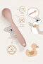 Soft Tip, Silicone Feeding Spoon with Teething Feature - Additional Food Transition Spoon - Feeding Spoon - Pink - 2