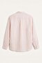 Cotton Relax Fit Linen Blend Long Sleeve Shirt I4436Ax26Hs - 5