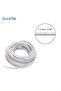 3-Core Electrical Cable, White PVC Insulated Power Wire, Flexible Copper Conductor (3 CORE 2.5 METER, 1.5MM) - 3
