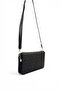 Black - Black Monogram Women's Crossbody Bag Sp1291 - 3