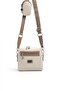 Beige - Latte Plain Women's Crossbody Bag Sp1038