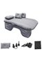 Gray Color Inflatable Mattress Car and Camping Bed Bag Bed Set Electric Pump Repair Kit and Pillow Bed Set