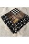 Handmade Needlework Writing, Scarf, Yemeni, Mevlit Cover, Head Cover, 4 Sides Embroidered, 100*100cm - 5