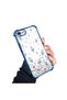iPhone 7/8/Se 2020 2022 Compatible Transparent Four Corner Silicone Coated Glossy Edge Case - 3