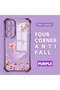 Samsung Galaxy S23 Fe Compatible Transparent Back Four Corners Reinforced Impact Protection Silicone Case