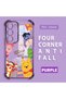 Samsung Galaxy S23 Compatible Transparent Back Four Corners Reinforced Impact Protection Silicone Case