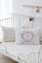 2 Pillow Case (50X70) Pink Royal Series - Letter S - 3
