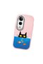 Vivo V50 Lite 4G/5G Compatible Shock-Absorbing Camera Protected Pink Silicone Case - 3