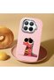 Pink Silicone Case Compatible with Mi 15t Pro with Shock-Absorbing Camera Protection - 2