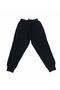Unisex Kids Black Lycra Knee-proof Fabric Sweatpants