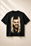 Raging Bull Printed Oversize Boxy Cut Unisex 100% Cotton Tshirt (190 Gsm)