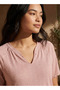 Intimates Pyjama Set V-neck T-shirt & Shorts Pointelle - 7