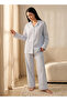 Intimates Pyjama Set Button-Down Shirt & Trousers