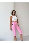 Women's High Waist Tightening Pocket Short Tights - 6