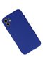 Compatible Case for iPhone 11 Yumauaşk Colorful Flexible Premium Rubber Silicone Dark Blue - 2
