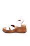 Ps-1401 Genuine Leather Women's Wedge Sandals - 4