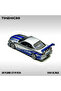 Time Micro 1/64 Nissan Skyline Gt-R R34 Silver Blue Fast & Furious Diecast Model Car Tm800502 - 5