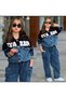 Starbm Kotlu Embroidered Girls' Two-Piece Set - 3