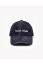 Turkish Delight Embroidery Printed Antique Detailed Navy Blue Premium Velvet Hat