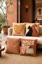 Cat Silhouette Patterned 4-Piece Throw Pillow Cover Set - 2